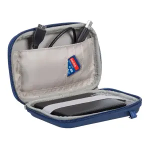 Torbica za prenosni disk 2,5" RivaCase torbica za disk ali GPS modra 9101