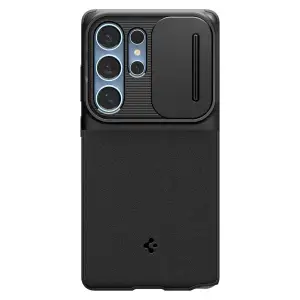 Ovitek za mobilni telefon Samsung Galaxy S25 Ultra Oprtik Armor Spigen črn (ACS08969)