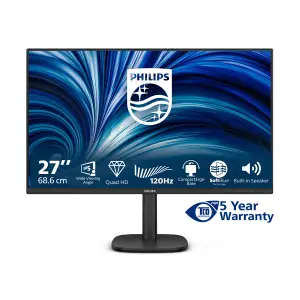 Monitor Philips 68,6 cm (27,0") 27B2N3500J 2560x1440 120Hz IPS 4ms 2xHDMI DisplayPort 4xUSB3.2 Pivot Zvočniki  3H sRGB125% SeparateSync Evnia3000