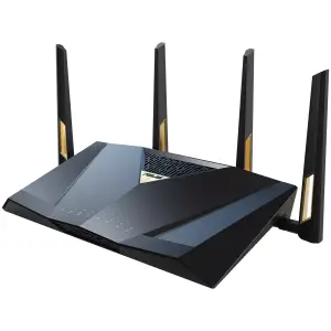Usmerjevalnik brezžični Asus RT-BE88U WiFi7 802.11be BE7200 5400Mbit/s MESH 2xWAN+9xLAN+1xSFP+ 4x antena (90IG08V0-MO3N0V)