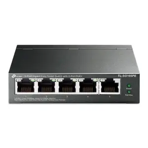 STIKALO 5-PORT TL-SG105PE Easy Smart Switch 100/1000 4-Port PoE+ (TL-SG105PE)