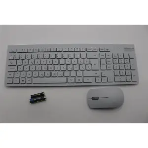 Tipkovnica in miš Lenovo brezžična EOS SLO Cloud Grey low-profile (5KM0U87920)