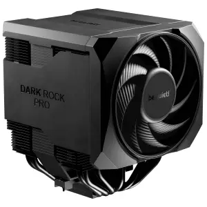 Zračni hladilnik be quiet! Dark Rock Pro 6 Dual-Tower - 32,4 dB 169mm črna (BK048)