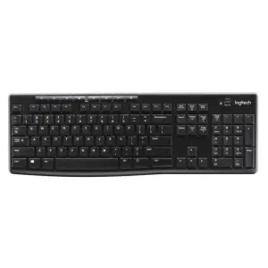 Tipkovnica brezžična Logitech K270 DE | črna (920-003052)