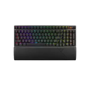 Gaming Tipkovnica brezžična, USB Asus ROG Strix Scope II 96 US | črna RGB (90MP037A-BKUA01)