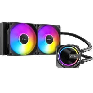 Vodno hlajenje Antec Skeleton - 240mm ARGB črna (0-761345-40065-7)