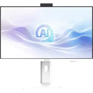 Računalnik AIO MSI 68,6 cm 27,0" 2560x1440 Modern AM273QP AI 1UM Ultra 5 125H/16GB /1TB/1xM.2 prost/Intel grafika 2xHDMI /120W-89%/Win11Pro bel (AIOMSI00022-2)