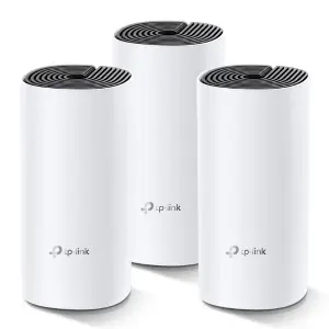 Usmerjevalnik brezžični mrežni sistem TP-Link Deco M4 AC1200 867Mb/s 2xRJ45 dualband MESH MU-MIMO 1xLAN 2x notranja antena 3 pack (TPLNC-DECOM4_3)