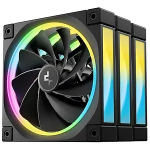 Ventilator Deepcool FL12R 120mm črna RGB (3 pack)