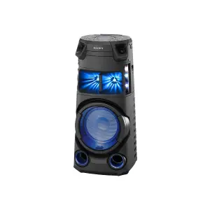 Zvočnik bluetooth karaoke Sony MHCV43D.CEL vgrajena baterija USB/MP3/HDMI/BT/AUX/RADIO FM/DAB Disco LED lučke