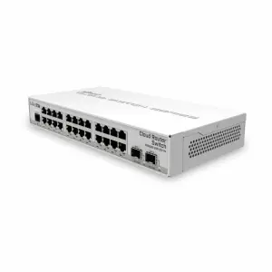 STIKALO 24-PORT + 2x SFP Mikrotik CRS326-24G-2S+IN Managed (CRS326-24G-2S+IN)
