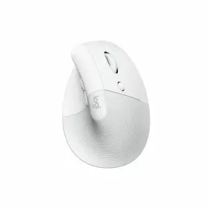 Miš brezžična + Bluetooth Logitech Lift Vertical za desničarje 4000DPI ergonomična bela (910-006475) 