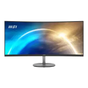 Monitor MSI 86,4 cm (34,0") PRO-MP341CQ 3440x1440 Curved Gaming 100Hz VA 4ms 2xHDMI DisplayPort Zvočniki  sRGB116,25% FreeSync