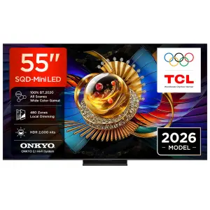TV sprejemnik TCL 55,0" 139,7 cm 55Q7D PRO 3840x2160 miniLED Google TV 4xHDMI USB BT WiFi RJ45  Dolby Vision