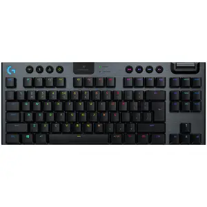 Gaming Tipkovnica Žična Logitech G915 X GL Tactile US international | SLO gravura črna TKL (920-012942)