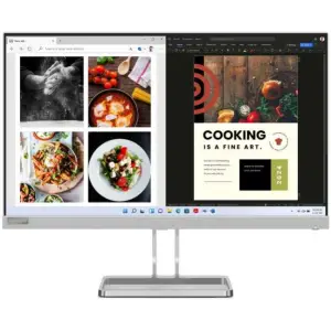Monitor Lenovo 60,5 cm (23,8") L24i-40 1920x1080 100Hz IPS 4ms VGA HDMI Zvočniki 2x3W  FreeSync