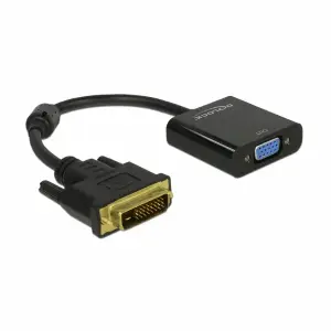 Adapter DVI (m) => VGA (ž) 24+1 pin Delock aktivni (65658)