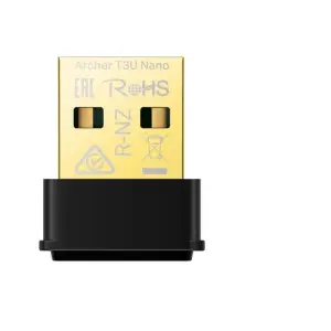 Brezžični mrežni adapter USB 2.0 TP-Link Archer WiFi5 802.11ac AC1300 1300Mbit/s MU-MIMO dualband Nano (Archer T3U Nano)