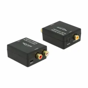 Pretvornik AVDIO SPDIF/Digitalni Koax - Analog 2xRCA Ž HD stereo Delock