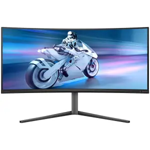Monitor Philips 86,4 cm (34,0") 34M2C6500 3440x1440 Curved Gaming 175Hz OLED 0,03ms 2xHDMI DisplayPort 2xUSB3.2 HAS  2H DCI-P3-99% AdaptiveSync HDR400 Evnia