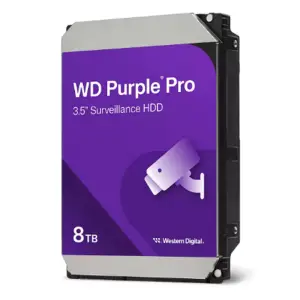Trdi disk 3,5" 8TB SATA WD Purple 7.200 vrljajev 256MB (WD8002PURP)