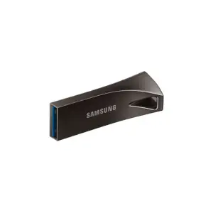 Spominski ključek 64GB USB3.1 Samsung Bar Plus 300MB/s kovinski brez pokrovčka siv (MUF-64BE4/APC)