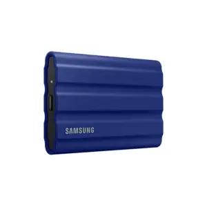 Prenosni disk SSD 1TB USB-C Samsung T7 Shield 1050/1000MB/s  - modra odporen proti udarcem (MU-PE1T0R/EU)