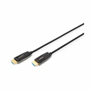 Kabel HDMI(m)=>HDMI(m) v2.1 10,00m UHD 8K/60Hz AOC hibridni optični črn Digitus (AK-330126-100-S)