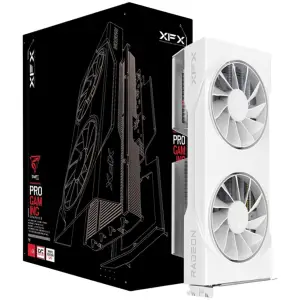 Grafična kartica AMD RX9060 XT XFX Swift OC Edition Bela - 8GB GDDR6  | 1xHDMI 1xHDMI 2.1 2xDisplayport 2.1 (RX-96TSW8GWQ)