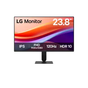 Monitor LG 60,5 cm (23,8") 24U41YA 1920x1080 120Hz IPS 5ms VGA HDMI  sRGB99% HDR10