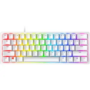 Gaming Tipkovnica Žična Razer Huntsman Mini Mercury US international | SLO gravura bela RGB Linear Optic Switch (RZ03-03390400-R3M1)