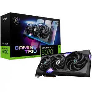 Grafična kartica nVidia RTX5070 MSI Gaming Trio OC - 12GB GDDR7 (V532-019R)
