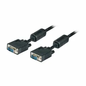 Kabel VGA SVGA 15M-M 15,0m 14 kontaktov črn EFB (K5326SW.15V2)