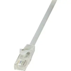 KABEL PATCH UTP Cat 6  10,00m  RJ45 1Gbit LogiLink - siv (CP2092U)
