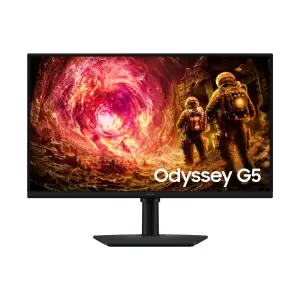 Monitor Samsung 68,6 cm (27,0") S27FG502EU 2560x1440 Gaming 180Hz IPS 1ms HDMI DisplayPort Pivot  sRGB99% FreeSync G-Sync Compatible HDR10 OdysseyG5
