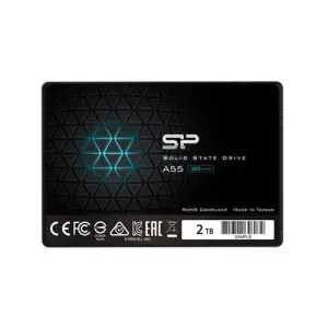 Disk SSD 6,4cm (2,5") SATA3 2TB SiliconPower A55 3D 2,5" 560/530MB/s (SP002TBSS3A55S25)