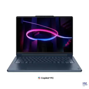 Prenosnik Lenovo 35,5 cm (14,0") Yoga 9 2-in-1 2880x1800 OLED na dotik 500nit 120Hz Ultra 7-355/32GB/SSD1TB/BL/AI Chip: 49 TOPs/ALU/Intel Graphics/Win11Pro (83SE001GSC)