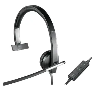 Slušalke Logitech USB H650e Headset mono z mikrofonom  (981-000514)