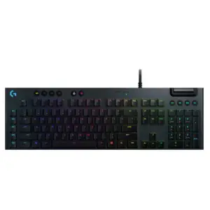 Gaming Tipkovnica Žična Logitech G815 Tactile US international | SLO gravura črna RGB (920-008992)