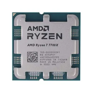 Procesor AMD AM5 Ryzen 7 7700X 8C/16T 4,5/5,4GHz tray 105W grafika Radeon brez hladilnika