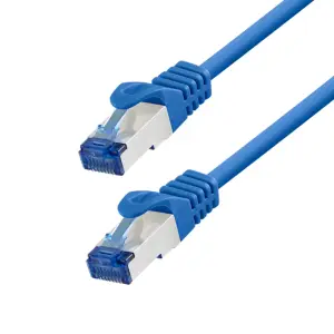 KABEL PATCH SFTP Cat 6A 0,50m RJ45 10Gbit LogiLink Ultraflex moder (C6A026S)