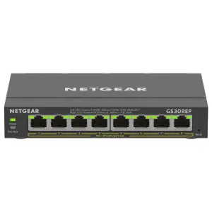 STIKALO 8-PORT Netgear GS308EP-100PES 10/100/1000 PoE+ Managed (GS308EP-100PES)