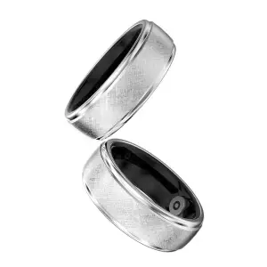 Pametni prstan HiFuture FutureRing2 titanium silver, 10 (62mm)