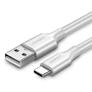 Kabel USB-C => USB-A 2.0 1,50m 5V/2A QC3 UGREEN - bel (60122)