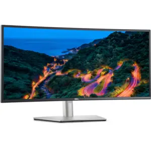 Monitor Dell 86,4 cm (34,0") U3423WE 3440x1440 Curved IPS 5ms 2xHDMI DisplayPort 2xUSB-C 90W 5xUSB3.2 USB-C-Out Pivot Zvočniki 2x5W  3H DCI-P3-98% RJ45 KVM UlraSharp EOL