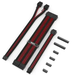 Napajalni kabli (KIT) - Rdeča / Črna - 2x8pin -> 12VHPWR
