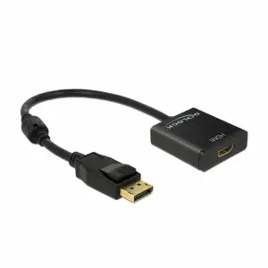 Pretvornik DisplayPort 1.2 (m) => HDMI (ž) 20cm 4K30Hz Delock aktivni (62607)
