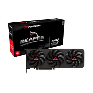 Grafična kartica AMD RX 9070 GRE PowerColor Reaper - 12GB GDDR6  | 1xHDMI 2.1b 3xDisplayport 2.1a (RX9070GRE 12G-A)