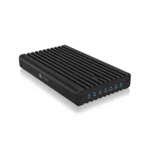Ohišje za SSD disk M.2 => USB-C/A 2x PCIe NVMe USB 3.2 Gen2 IcyBox (IB-2817MCL-C31)