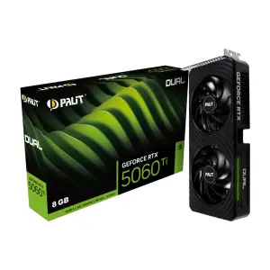 Grafična kartica nVidia RTX5060Ti Palit Dual - 8GB GDDR7 (NE7506T019P1-GB2062D)